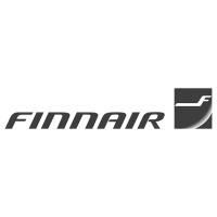 Logo Finnair, black & white
