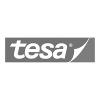Logo tesa, black & white