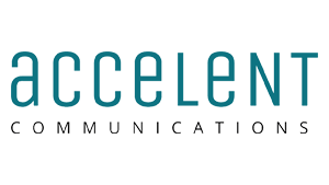 Logo accelent communications
